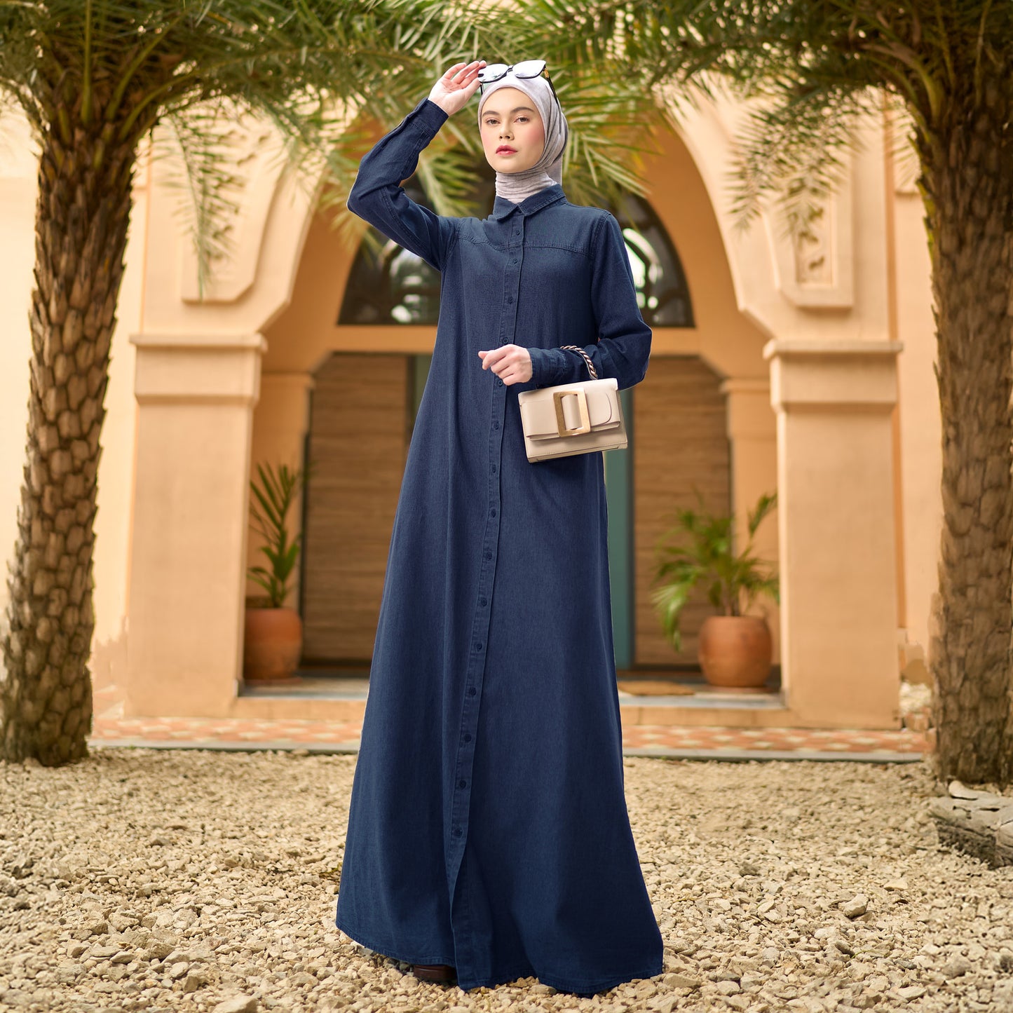 Farda Denim Dress