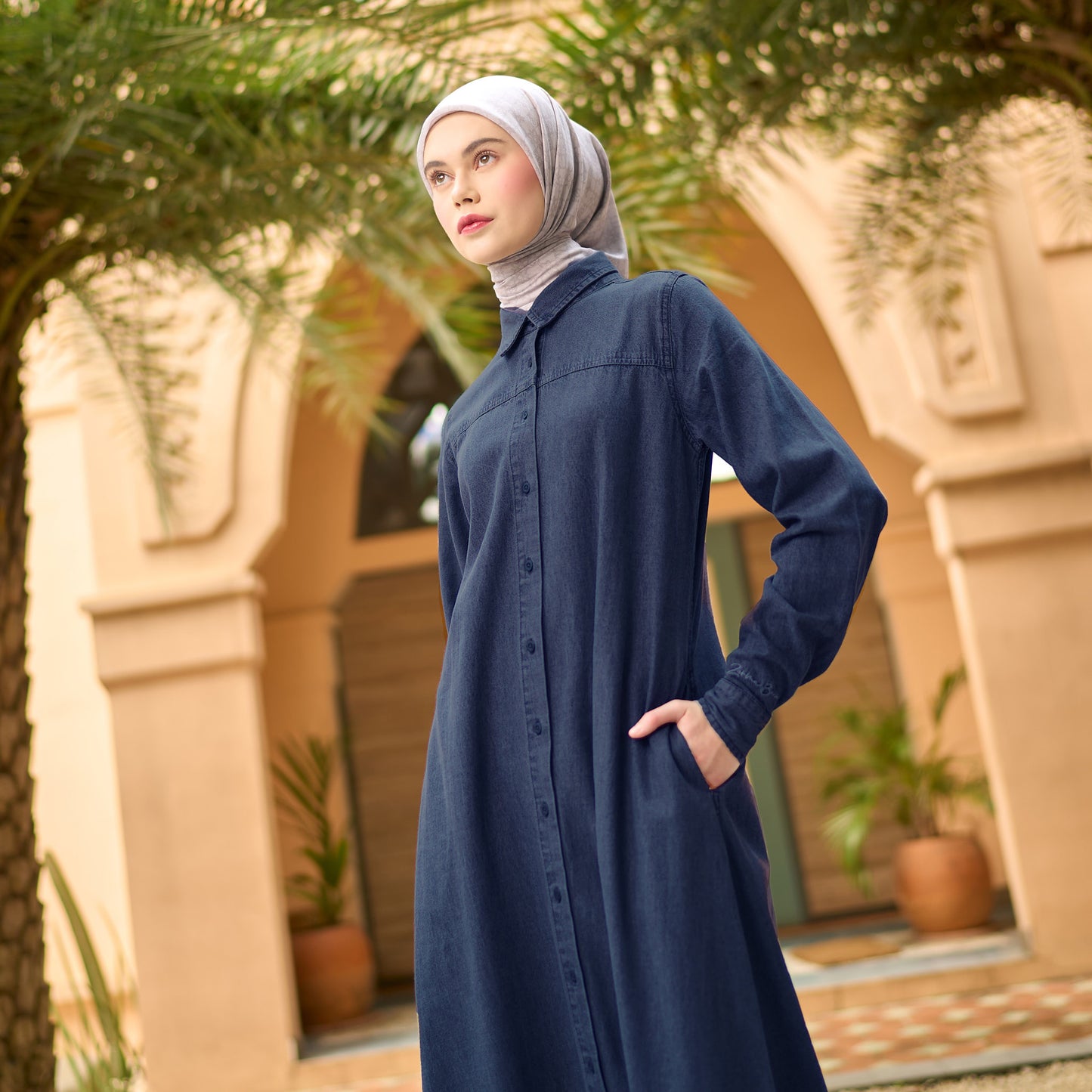 Farda Denim Dress