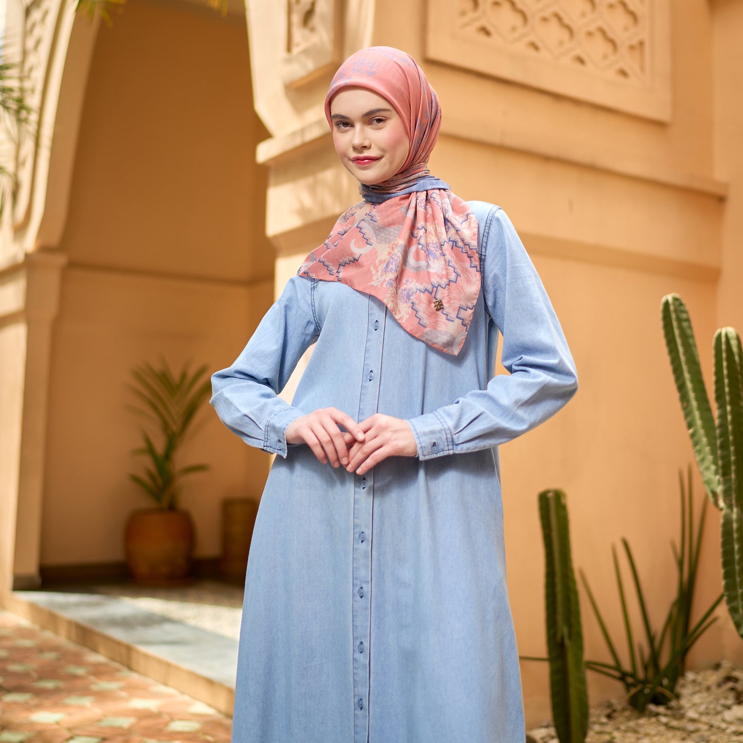 Farda Denim Dress