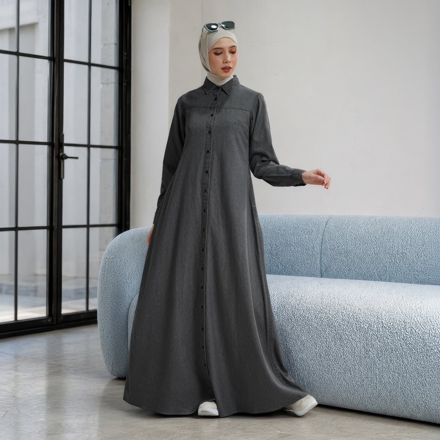 Farda Denim Dress