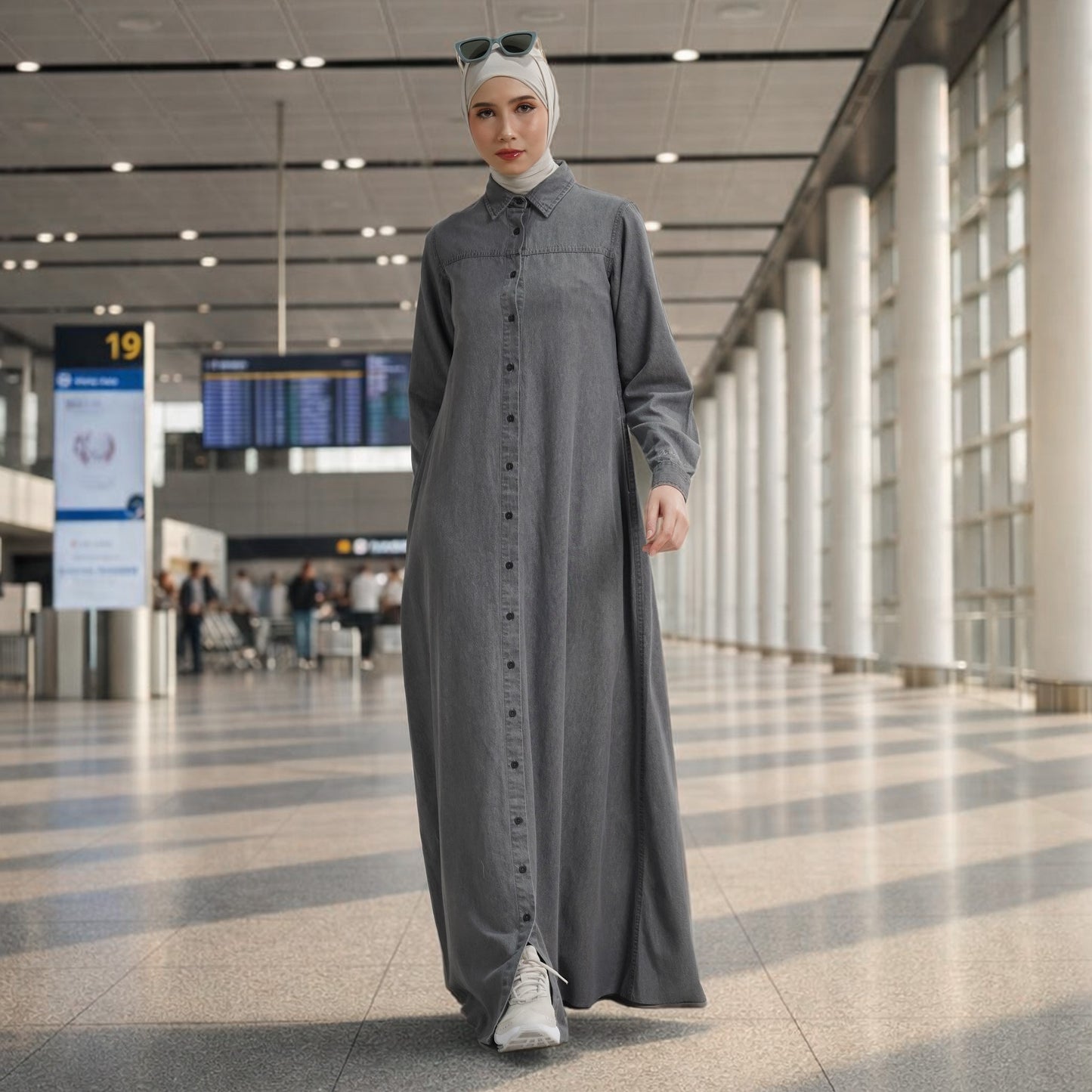 Farda Denim Dress