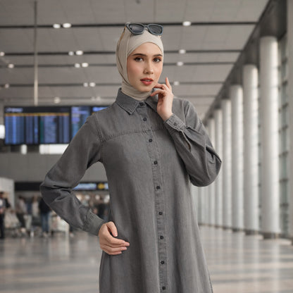 Farda Denim Dress