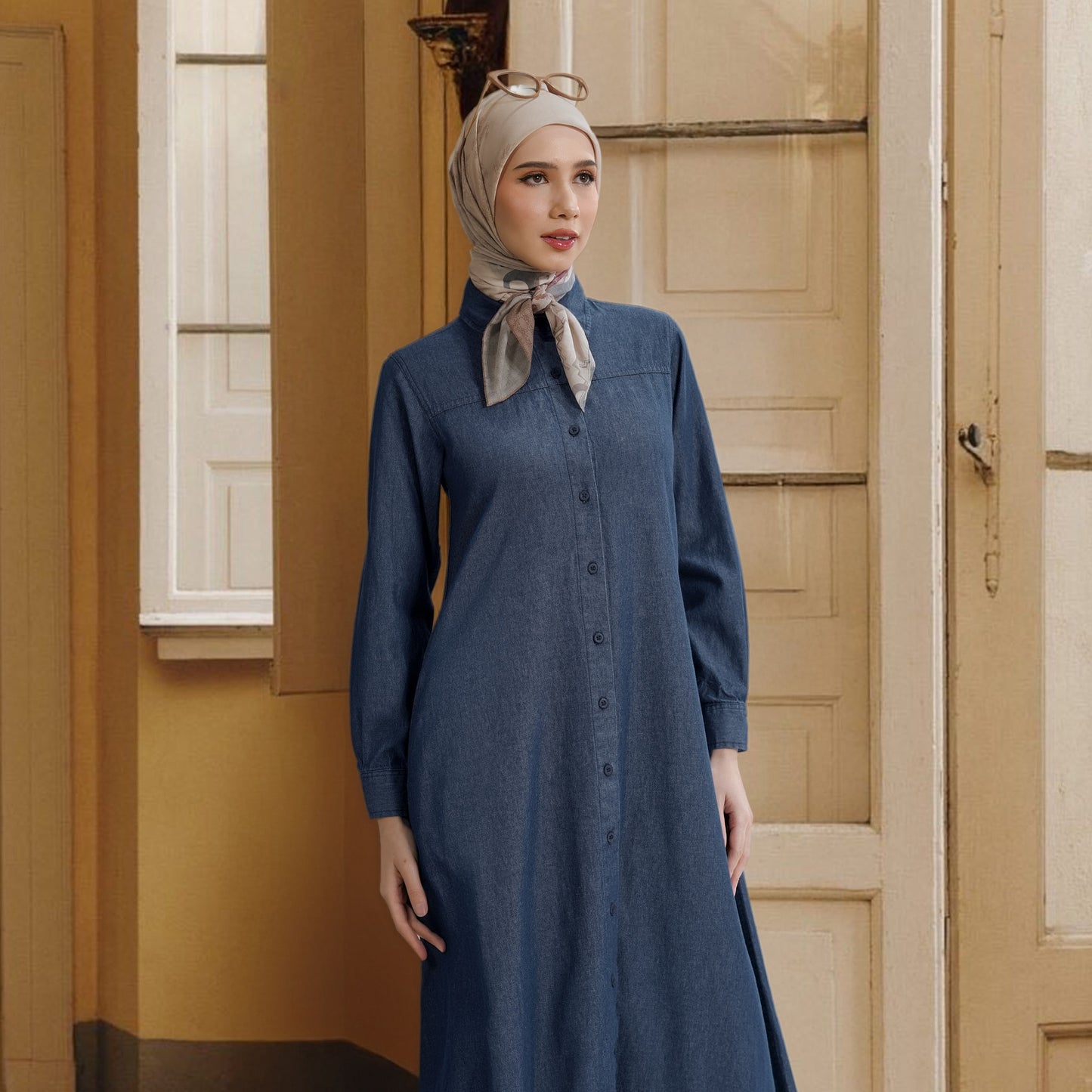Farda Denim Dress