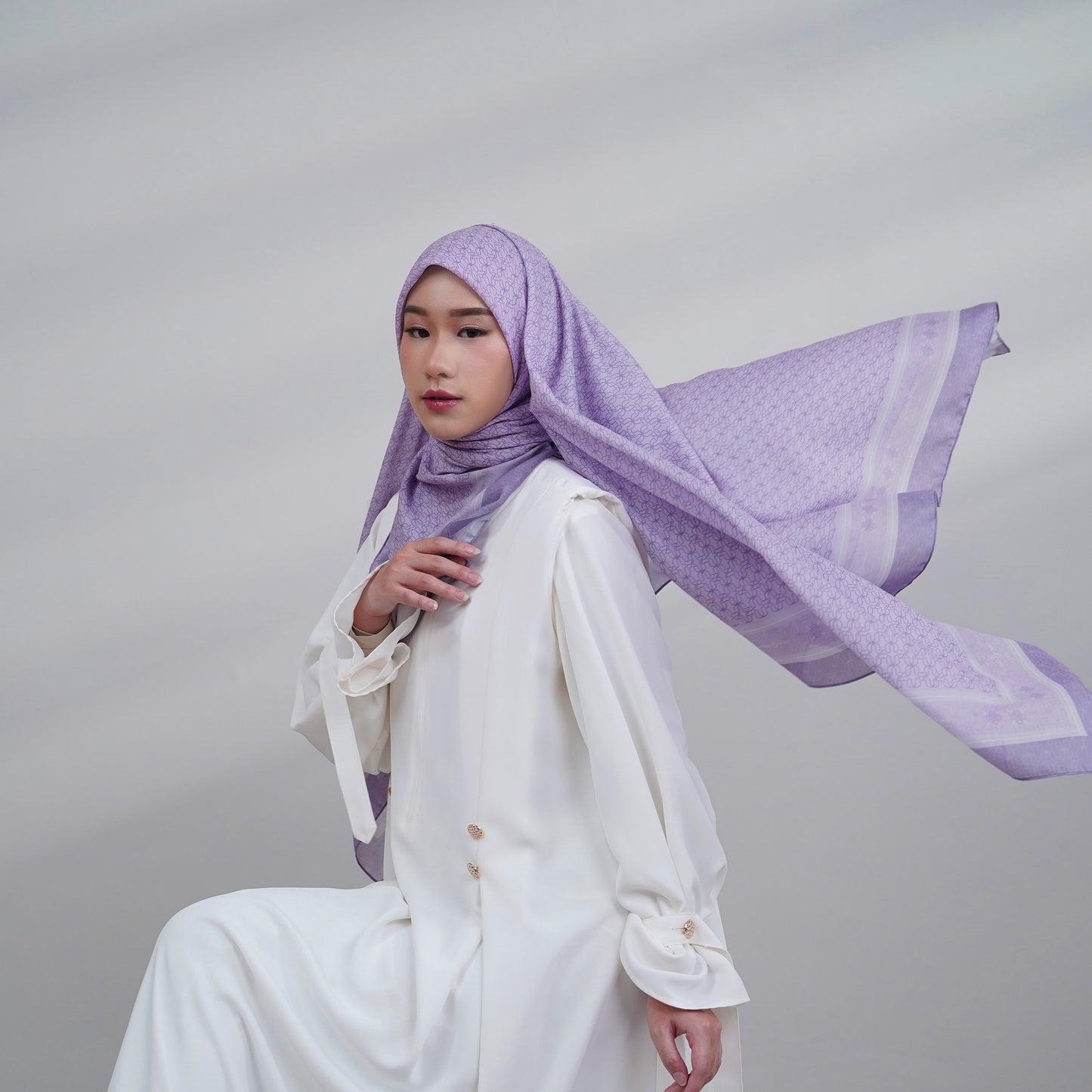 Keeva Monogram Scarf
