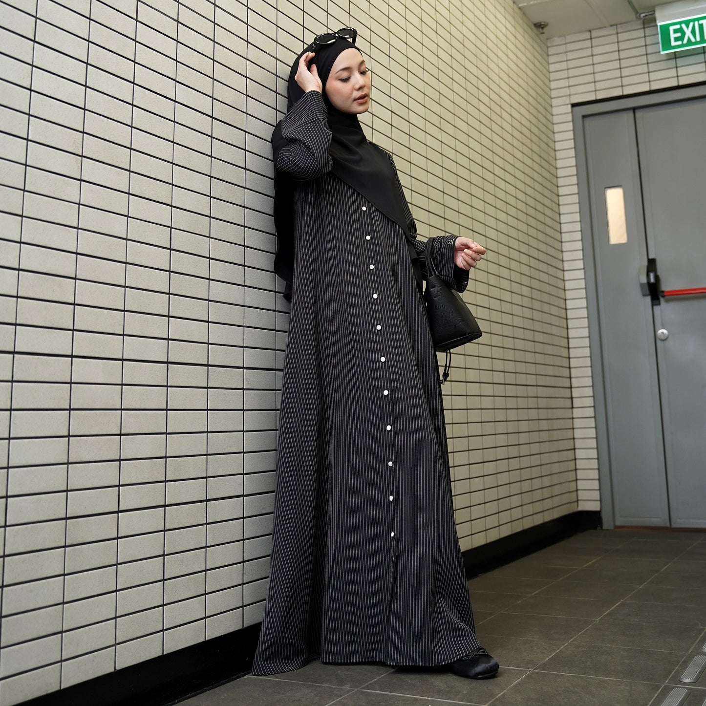 Abaya Stripe