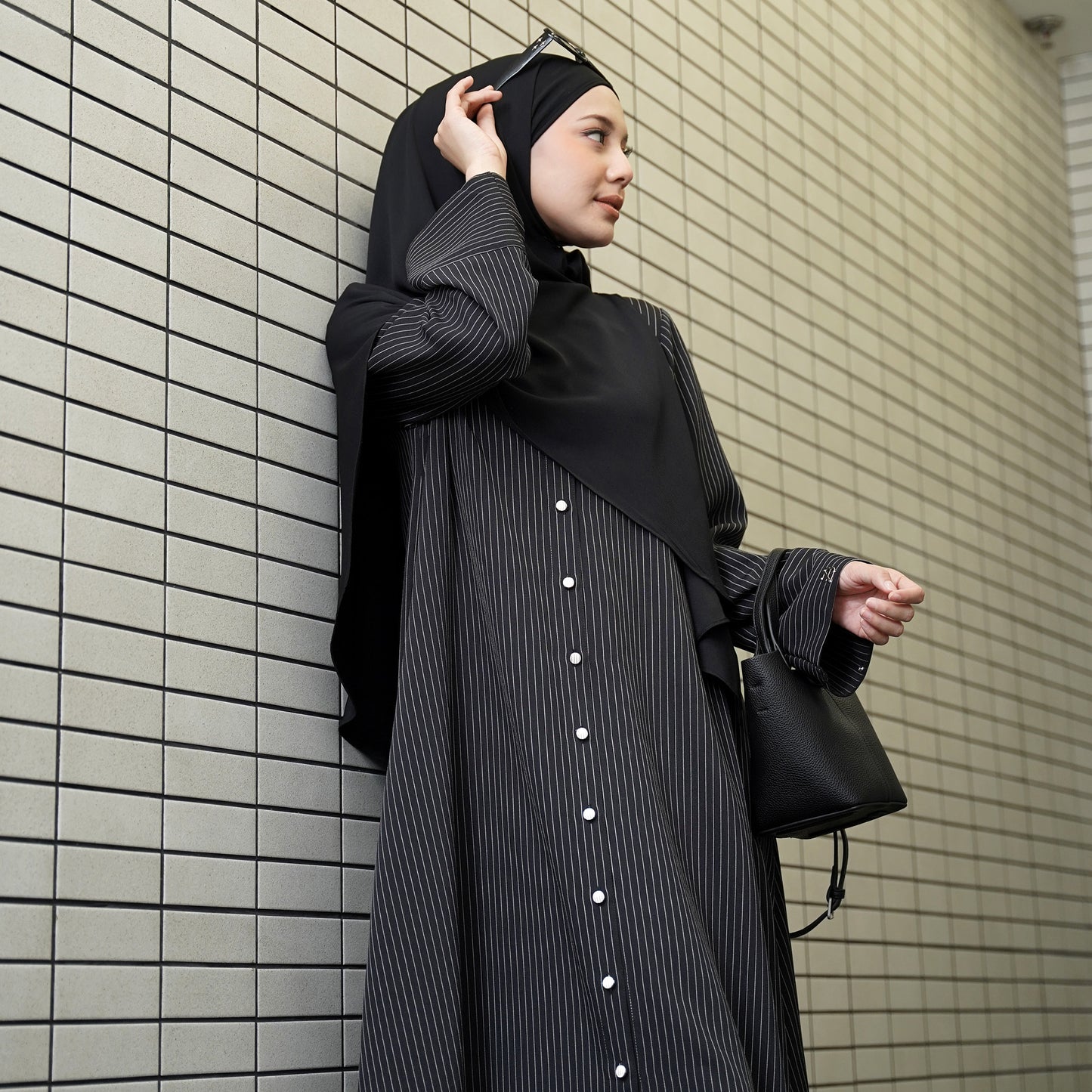 Abaya Stripe