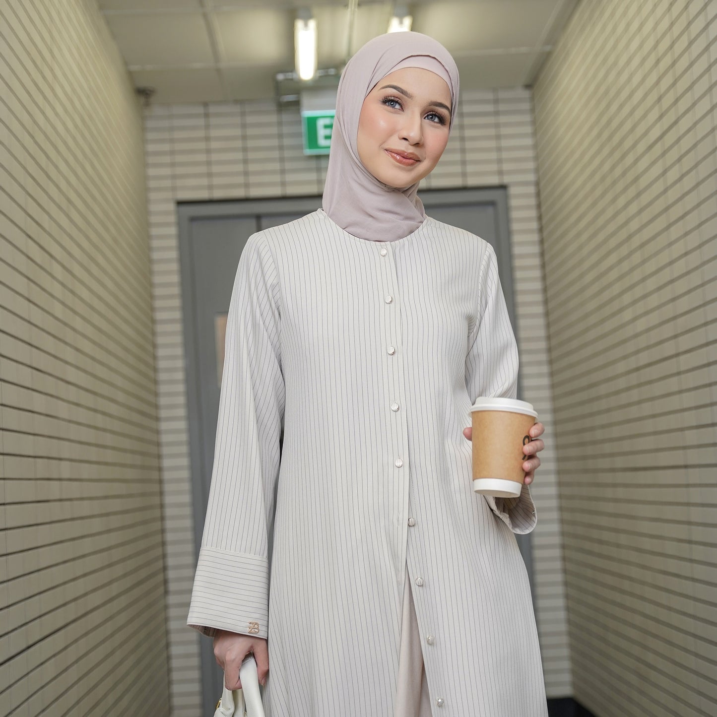 Abaya Stripe